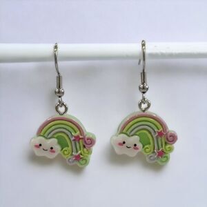 🌈Smiling Rainbow Earrings🌈(2-A010-C)Jewelry for Women